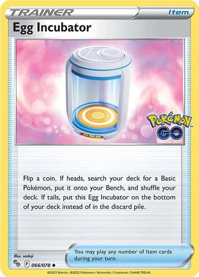 Egg Incubator 066/078 Reverse Holo (Pokemon Go)