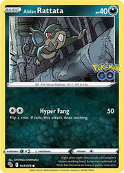 Alolan Rattata 041/078 Reverse Holo (Pokemon Go)