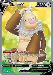 Slaking V (Full Art) 077/078 (Pokemon Go)
