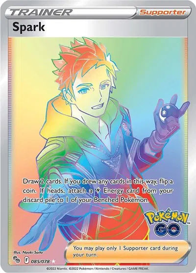 Spark (Secret) 085/078 (Pokemon Go)