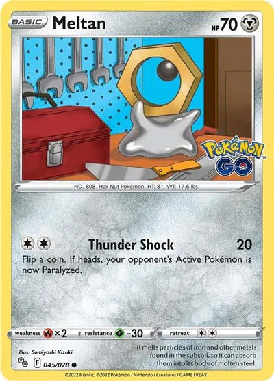 Meltan 045/078 · Reverse Holofoil (Pokemon Go)