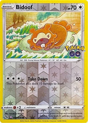 Bidoof (Peelable Ditto) 059/078 (Pokemon Go)
