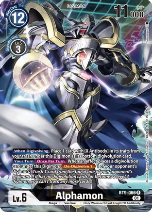 Alphamon (Alternate Art) BT9-066 R (X Record)