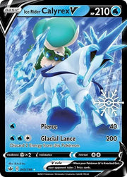 Ice Rider Calyrex V (Holiday Calendar) 045/198 (Miscellaneous Cards & Products)
