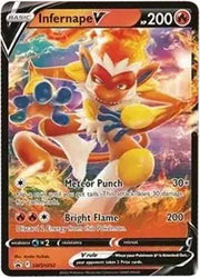 Infernape V SWSH252 (Sword & Shield Promo)