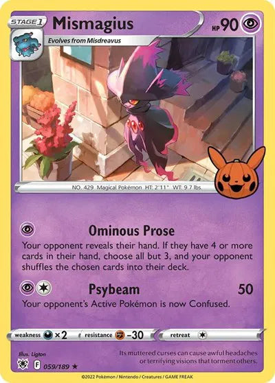 Mismagius 059/189 (Trick or Trade BOOster Bundle)