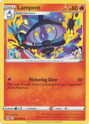 Lampent 025/196 · Reverse Holofoil (Lost Origin)