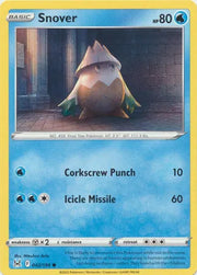 Snover 042/196 · Reverse Holofoil (Lost Origin)