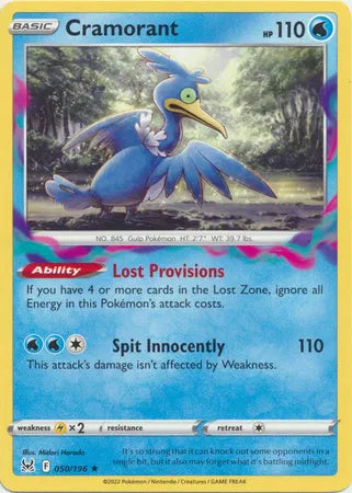 Cramorant 050/196 · Normal (Lost Origin)