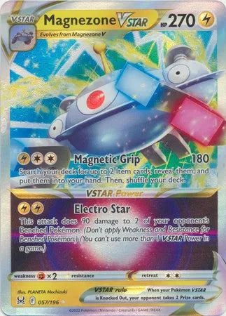 Magnezone VSTAR 057/196 · Holofoil (Lost Origin)