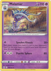 Malamar 078/196 · Reverse Holofoil (Lost Origin)