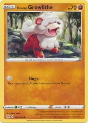 Hisuian Growlithe 083/196 · Normal (Lost Origin)