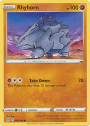 Rhyhorn 089/196 · Normal (Lost Origin)