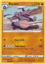 Rhydon 090/196 · Reverse Holofoil (Lost Origin)
