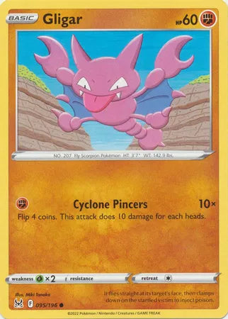 Gligar 095/196 · Normal (Lost Origin)