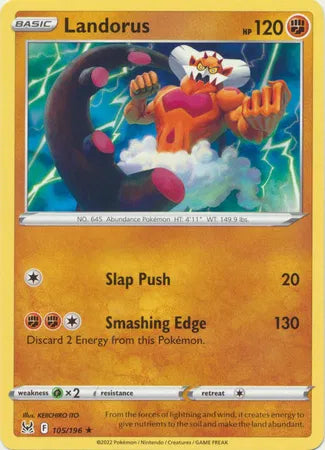 Landorus 105/196 · Normal (Lost Origin)
