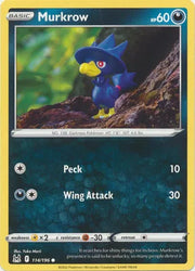 Murkrow 114/196 · Normal (Lost Origin)