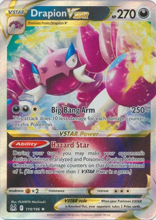 Drapion VSTAR 119/196 (Lost Origin)