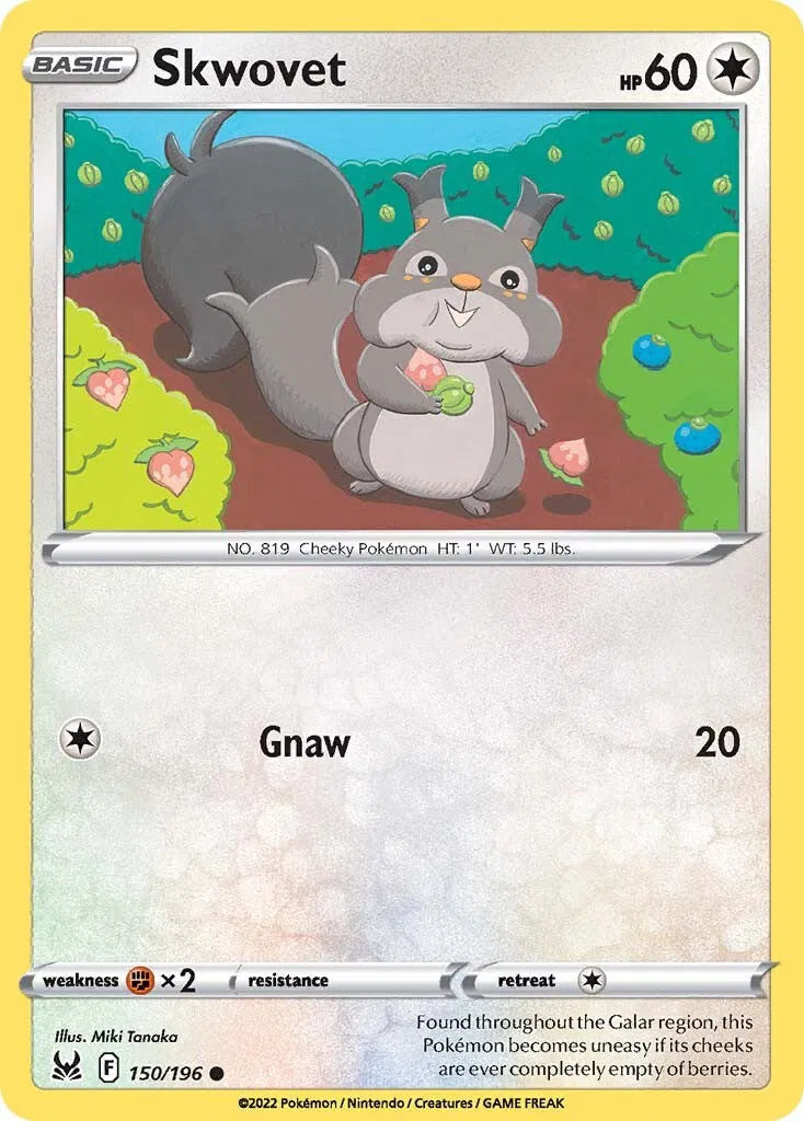 Skwovet 150/196 · Normal (Lost Origin)