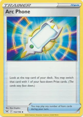 Arc Phone 152/196 · Reverse Holofoil (Lost Origin)