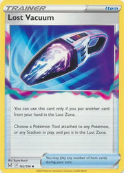 Lost Vacuum 162/196 · Reverse Holofoil (Lost Origin)