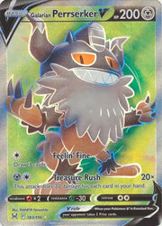 Galarian Perrserker V (Full Art) 183/196 · Holofoil (Lost Origin)