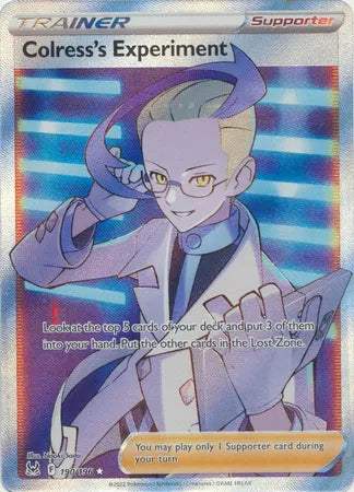 Colress's Experiment (Full Art) Lost Origin Ultra Rare 190/196