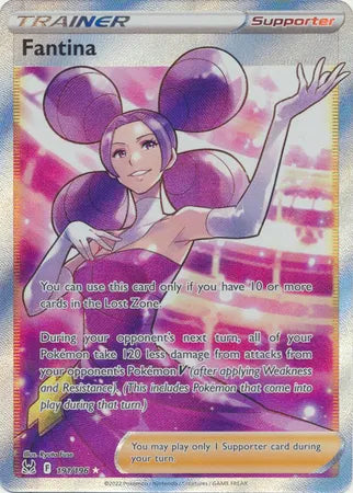 Fantina (Full Art) Lost Origin Ultra Rare 191/196
