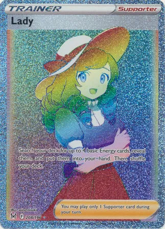Lady (Secret) Lost Origin Secret Rare 208/196