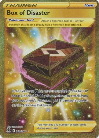 Box of Disaster (Secret) Lost Origin Secret Rare 214/196