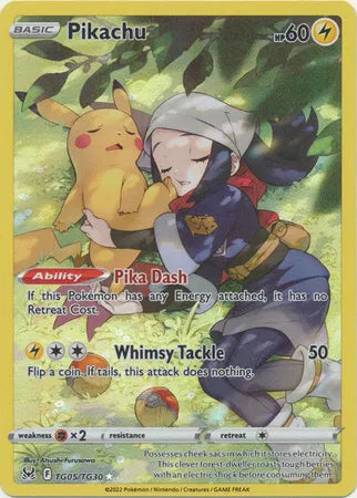 Pikachu TG05/TG30 · Holofoil (Lost Origin Trainer Gallery)