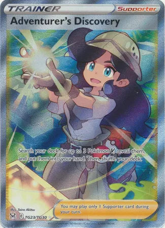 Adventurer's Discovery Lost Origin Trainer Gallery Ultra Rare TG23/TG30