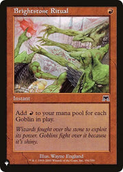 Brightstone Ritual 191 (The List)