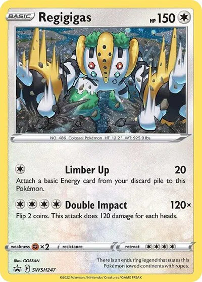 Regigigas (Cosmos Holo) SWSH247 · Holofoil (Sword & Shield Promo)