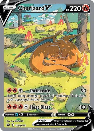 Charizard V SWSH260 (Sword & Shield Promo)