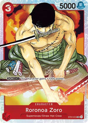 Roronoa Zoro ST01-013 · Foil (Starter Deck 1: Straw Hat Crew)