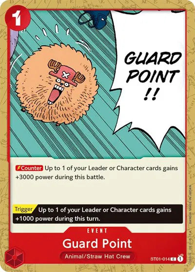 Guard Point ST01-014 (Starter Deck 1: Straw Hat Crew)