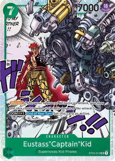 Eustass"Captain"Kid (013) ST02-013 (Starter Deck 2: Worst Generation) 6