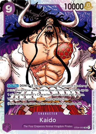 Kaido (003) ST04-003 (Starter Deck 4: Animal Kingdom Pirates)