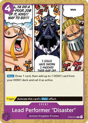 Lead Performer "Disaster" ST04-014 (Starter Deck 4: Animal Kingdom Pirates)
