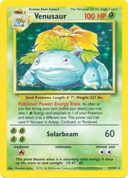 Venusaur 15 (Base Set (Unlimited))