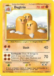 Dugtrio 19 (Base Set (Unlimited))