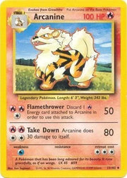 Arcanine 23 (Base Set (Unlimited))