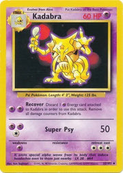 Kadabra 32 (Base Set (Unlimited))