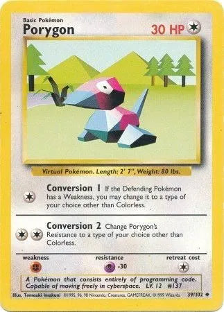 Porygon 39 (Base Set (Unlimited))