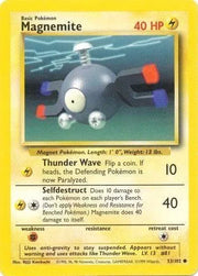 Magnemite 53 (Base Set (Unlimited)) - HIT 8.5