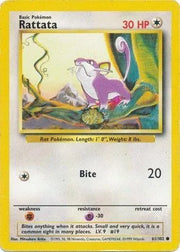 Rattata 61 (Base Set (Unlimited))