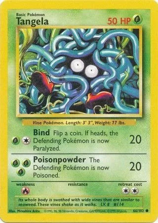 Tangela 66 (Base Set (Unlimited))