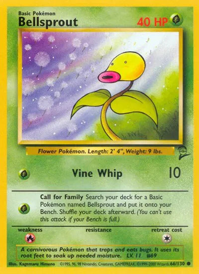Bellsprout 66 · Normal (Base Set 2)