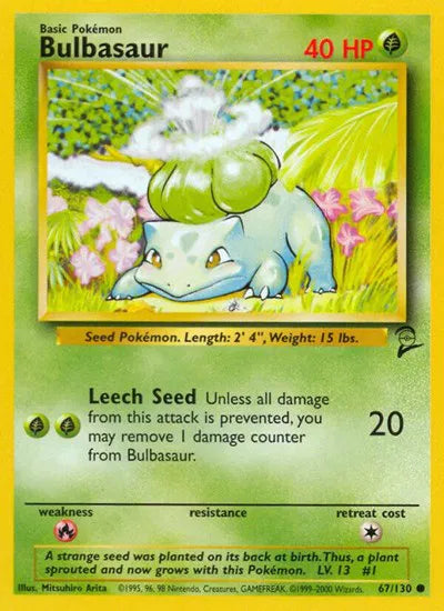 Bulbasaur 67 (Base Set 2)